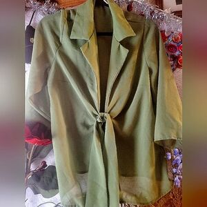 Cato Green Women's Blazer